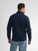 Petrol Sweatjacke in Dunkelblau