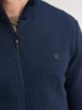 Petrol Sweatjacke in Dunkelblau