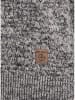 KEY LARGO Pullover "Como" in Grau/ Schwarz