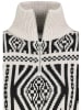 Eight2Nine Sweter w kolorze kremowo-czarnym
