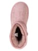 lamino Leder-Boots in Rosa