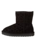 lamino Leder-Boots in Schwarz