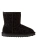 lamino Leder-Boots in Schwarz
