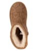 lamino Leder-Boots in Hellbraun