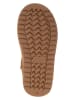 lamino Leder-Boots in Hellbraun