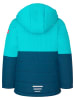 Trollkids Ski-/ Snowboardjacke "Hemsedal" in Dunkeltürkis/ Hellblau