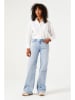 Garcia Jeans - Flared fit - in Hellblau