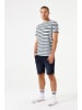 Garcia Shirt groen/donkerblauw/wit