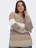 ONLY Pullover in Hellbraun/ Beige