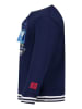 Salt and Pepper Sweatshirt "Truck" donkerblauw