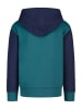 Salt and Pepper Hoodie "Tractor" in Dunkelblau/ Türkis