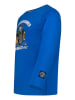 Salt and Pepper Longsleeve "Tractor" in Blau