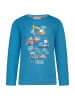 Salt and Pepper Longsleeve "Excavators" in Blau