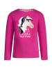 Salt and Pepper Longsleeve "Sequin horse" roze