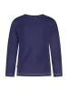 Salt and Pepper Longsleeve "Butterflies" donkerblauw