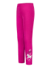 Salt and Pepper Legginsy termiczne w kolorze różowym