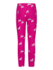 Salt and Pepper Legginsy termiczne w kolorze różowym