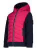 Salt and Pepper Hybridjacke in Pink