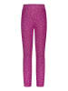 Salt and Pepper Thermo-Jeggings in Lila