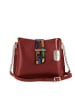Anna Morellini Leren schoudertas "Ciosa" rood - (B)22 x (H)17 x (D)10 cm