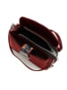 Anna Morellini Leren schoudertas "Ciosa" rood - (B)22 x (H)17 x (D)10 cm