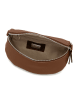 Anna Morellini Leder-Gürteltasche "Berenice" in Braun - (B)25 x (H)14 x (T)1 cm