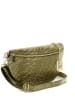 Anna Morellini Leder-Gürteltasche "Rufina" in Grün - (B)30 x (H)18 x (T)9 cm