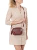 Anna Morellini Leren schoudertas "Abriana" bordeaux - (B)20 x (H)16 x (D)8 cm