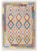 Hanse Home Wollen tapijt "Oasis" crème/blauw/paars