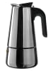 LEONARDO Espressobereiter in Silber/ Schwarz - 300 ml