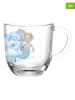 LEONARDO 2er-Set: Tassen ''Meer" in Transparent/ Hellblau - 280 ml