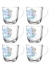 LEONARDO 2er-Set: Tassen ''Meer" in Transparent/ Hellblau - 280 ml