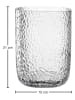 LEONARDO Windlicht "Martello" in Transparent - (H)21 x Ø 15 cm