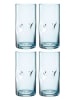 LEONARDO Glas "Vesuvio" lichtblauw - 330 ml