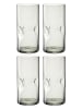 LEONARDO Glas "Vesuvio" in Hellgrau - 330 ml