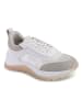 Calvin Klein Leder-Sneakers in Beige