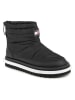 Tommy Hilfiger Shoes Leder-Boots in Schwarz