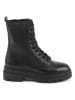 Tommy Hilfiger Shoes Leder-Boots in Schwarz