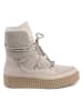 Tommy Hilfiger Shoes Leder-Winterboots in Beige