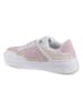 Tommy Hilfiger Shoes Leder-Sneakers in Rosa/ Beige