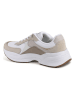 Tommy Hilfiger Shoes Leder-Sneakers in Beige/ Weiß