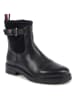 Tommy Hilfiger Shoes Leder-Boots in Schwarz