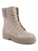 Tommy Hilfiger Shoes Leder-Boots in Beige