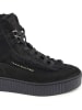 Tommy Hilfiger Shoes Leder-Winterboots in Schwarz