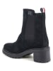 Tommy Hilfiger Shoes Leder-Chelsea-Boots in Schwarz