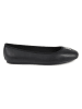Tommy Hilfiger Shoes Leder-Ballerinas in Schwarz