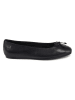 Tommy Hilfiger Shoes Leder-Ballerinas in Schwarz