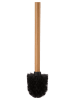 WellHome WC-Bürstenhalter in Schwarz - (B)11,7 x (H)38 x (T)11,7 cm