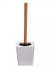 WellHome Szczotka WC w kolorze białym - 11,7 x 38 x 11,7 cm