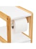 WellHome Toilettenpapierhalter in Weiß - (B)33 x (H)80 x (T)20 cm